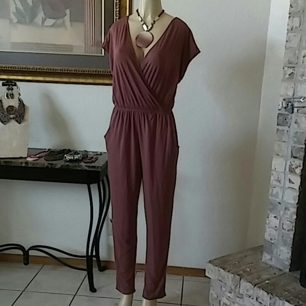 Plum Jumpsuit